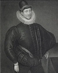 Porträt von Fulke Greville (1554-1628) 1. Baron Brooke, aus 